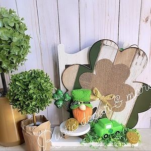 ☘️St.Patrick’s Day Tier Tray decor